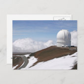 Mauna Kea Observatory Briefkaart (Voorkant / Achterkant)