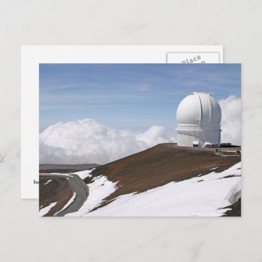 Mauna Kea Observatory Briefkaart (Voorkant / Achterkant)