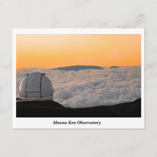 Mauna Kea Observatory Briefkaart (Voorkant)