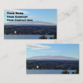 Mauna Kea Sjabloon bedrijfskaart Visitekaartje (Voorkant / Achterkant)