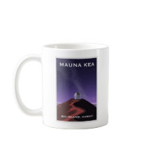 Mauna Kea Sterrenhemel Retro Poster Mok