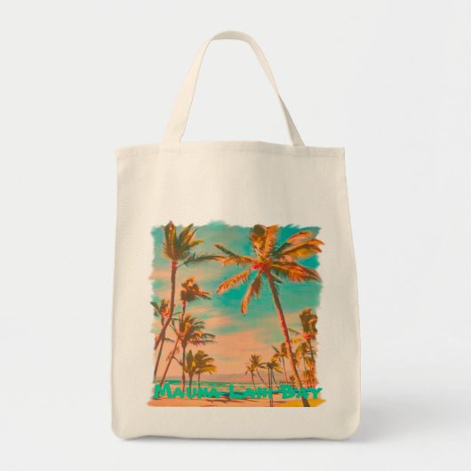Mauna Lani Bay canvas tas (Voorkant)