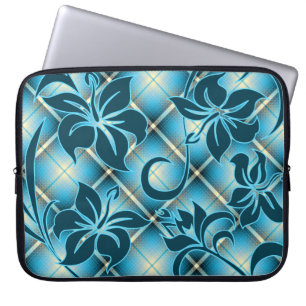 Mauna Loa Hawaiian Hibiscus Pset Laptop Sleeve