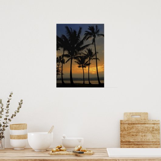 MAUNA LOA SUNSET POSTER (Keuken)