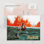 Mauna Loa-uitbarsting, nationaal park Hawaii Volca Briefkaart (Voorkant / Achterkant)