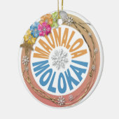 Maunaloa Molokai Hawaii hibiscus ornament (Links)