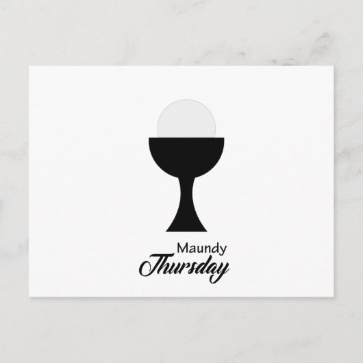 Maundy donderdag vakantie Briefkaart (Voorkant)
