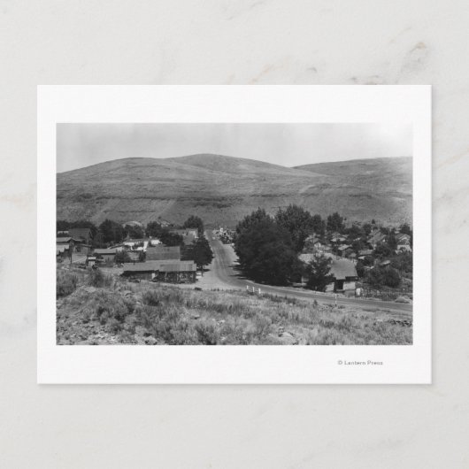 Maupin, Oregon Town Uitzicht Business Section Briefkaart (Voorkant)