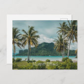 Maupiti, Frans-Polynesische eiland Briefkaart (Voorkant / Achterkant)