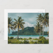 Maupti, Frans Polynesiaans eiland Briefkaart (Voorkant / Achterkant)