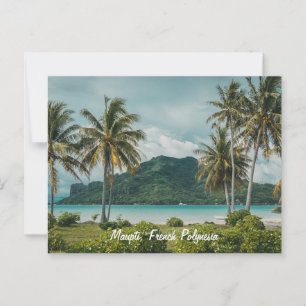 Maupti, Frans Polynesiaans eiland Briefkaart