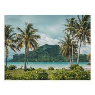 Maupti, Frans Polynesiaans eiland, Foto Afdruk