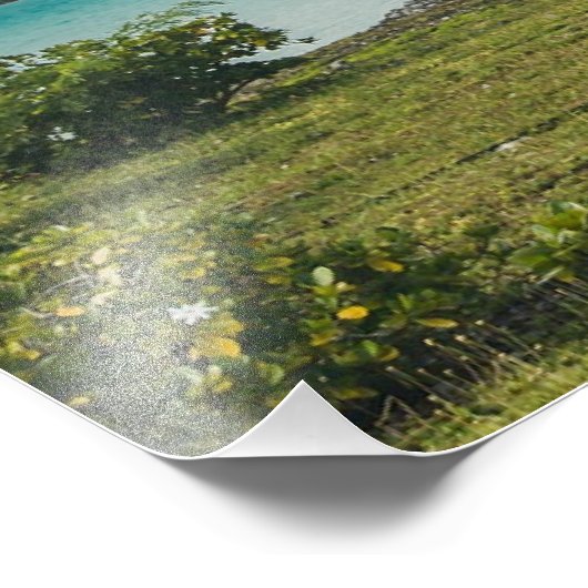 Maupti, Frans Polynesiaans eiland, Foto Afdruk (Hoek)