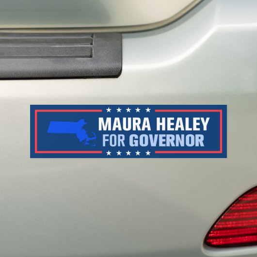 Maura Healey voor Massachusetts Bumpersticker (Op auto)