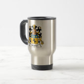 Maurel Family Crest Reisbeker (Voorkant links)