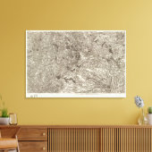Mauriac Canvas Afdruk (Insitu (Woonkamer))