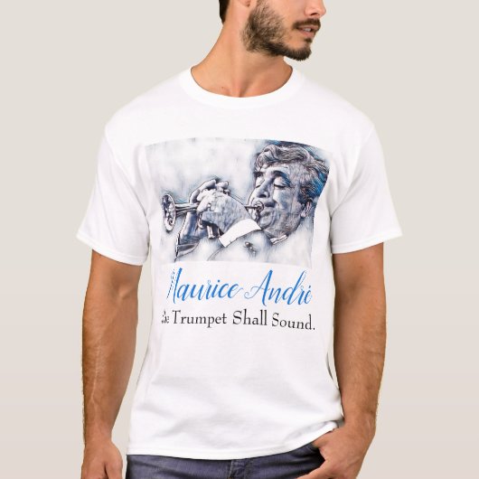 Maurice Andre Classical Trumpet T-Shirt (Voorkant)