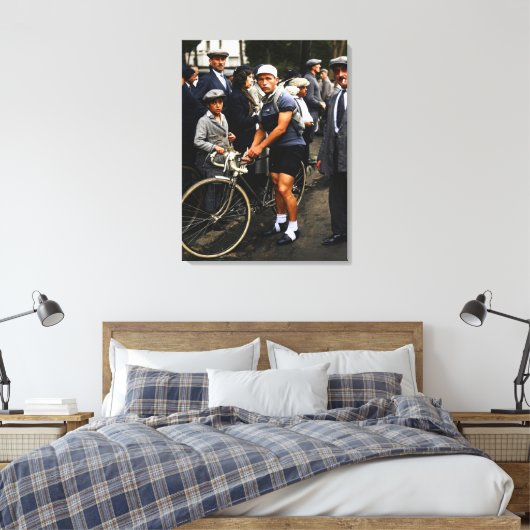Maurice Archambaud De dwerg Tour de France 1932 Canvas Afdruk (Insitu (Slaapkamer))