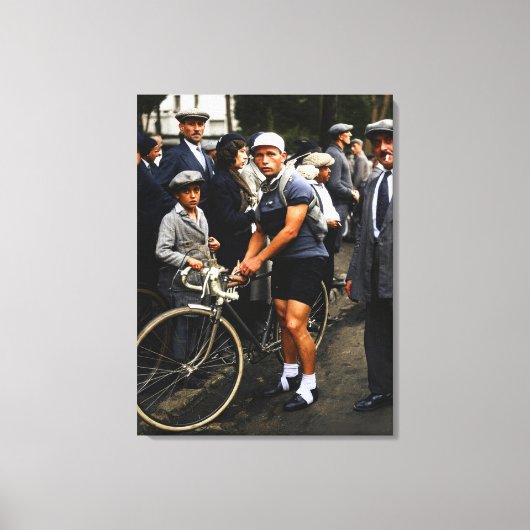 Maurice Archambaud De dwerg Tour de France 1932 Canvas Afdruk (Voorkant)