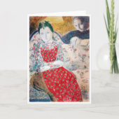 Maurice Denis, op de Bleke Zilver Sofa Kaart (Voorkant)