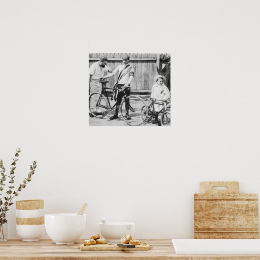Maurice Garin 1903 Tour de France Winner Poster (Keuken)