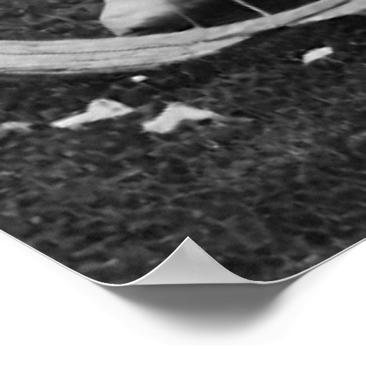 Maurice Garin Winnaar Parijs-Roubaix 1898 Kleur Re Poster (Hoek)