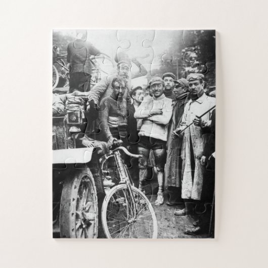 Maurice Garin Winner First 1903 Tour de France Legpuzzel (Verticaal)