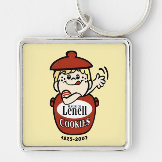 Maurice Lenell Cookies, Chicago, IL Sleutelhanger (Voorkant)