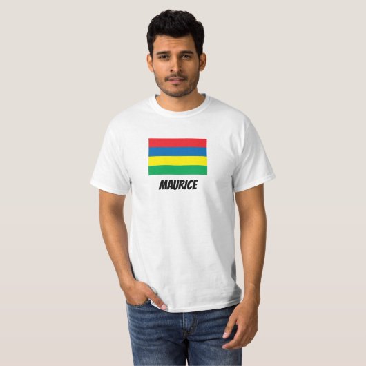 MAURICE (Mauritius) T-shirt (Voorkant volledig)