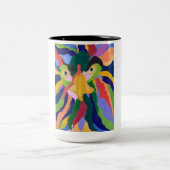 Maurice-Mok met twee tonnen Tweekleurige Koffiemok (Center)