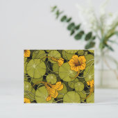 Maurice Pillard ( dit Verneuil ) Floral Art Nouvea Briefkaart (Staand voorkant)