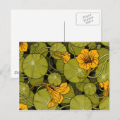 Maurice Pillard ( dit Verneuil ) Floral Art Nouvea Briefkaart (Voorkant / Achterkant)