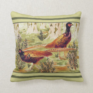 Maurice Pillard Verneuil Pheasants Illustratie Kussen