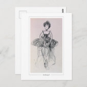 Maurice Prendergast #113 - Briefkaart voor Schone  (Voorkant / Achterkant)