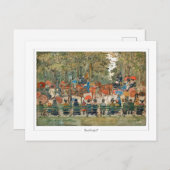 Maurice Prendergast #14 - Briefkaart voor Schone K (Voorkant / Achterkant)