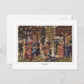 Maurice Prendergast #16 - Briefkaart voor Schone K (Voorkant / Achterkant)