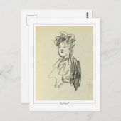 Maurice Prendergast #214 - Briefkaart voor Schone (Voorkant / Achterkant)