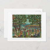 Maurice Prendergast #24 - Briefkaart voor Schone K (Voorkant / Achterkant)