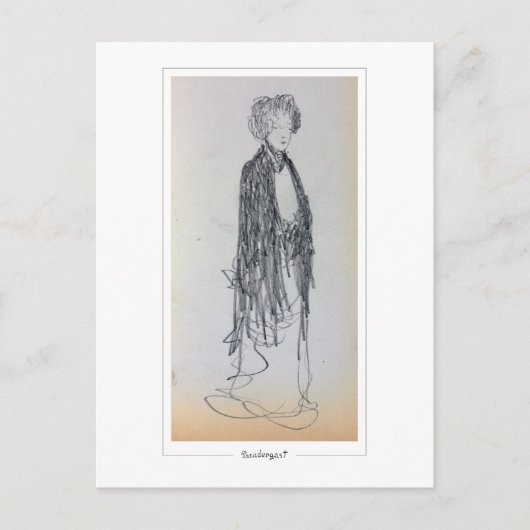 Maurice Prendergast #402 - Briefkaart voor Schone (Voorkant)