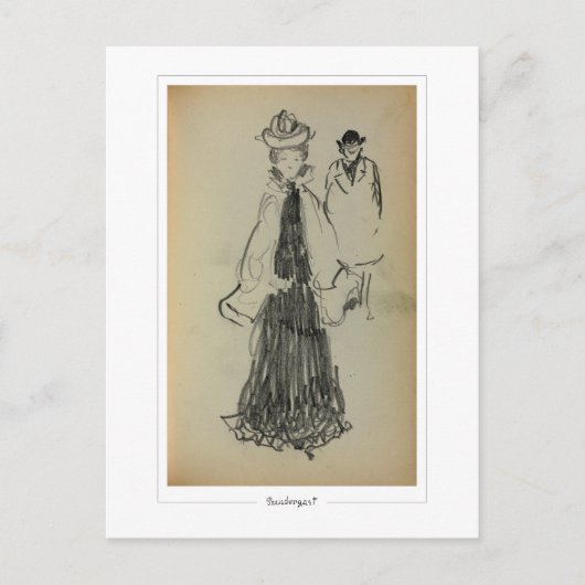 Maurice Prendergast #444 - Briefkaart voor Schone  (Voorkant)