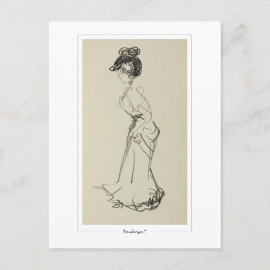 Maurice Prendergast #571 - Briefkaart voor Schone  (Voorkant)