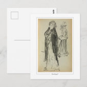 Maurice Prendergast #572 - Briefkaart voor Schone  (Voorkant / Achterkant)