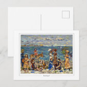 Maurice Prendergast #594 - Briefkaart voor Schone  (Voorkant / Achterkant)