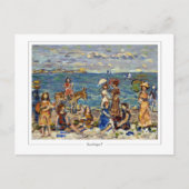 Maurice Prendergast #594 - Briefkaart voor Schone  (Voorkant)