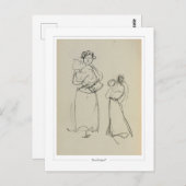 Maurice Prendergast #598 - Briefkaart voor Schone (Voorkant / Achterkant)