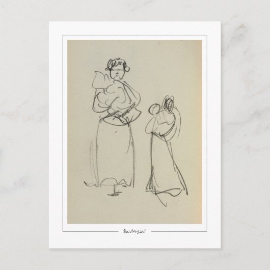 Maurice Prendergast #598 - Briefkaart voor Schone (Voorkant)