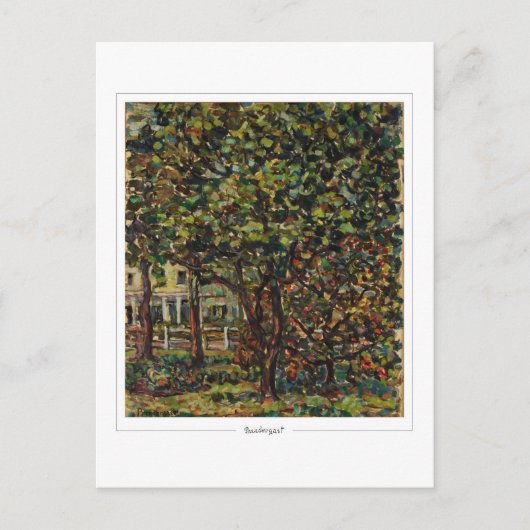 Maurice Prendergast #639 - Briefkaart voor Schone (Voorkant)