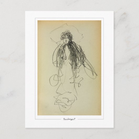 Maurice Prendergast #79 - Briefkaart voor Schone K (Voorkant)