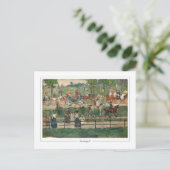 Maurice Prendergast #7 - Briefkaart voor Schone Ku (Staand voorkant)