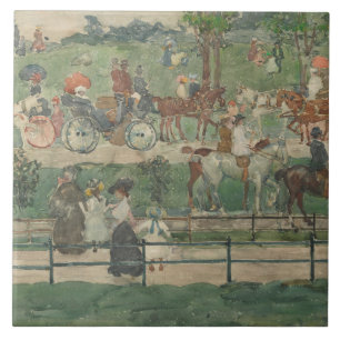 Maurice Prendergast - Central Park, 1900 Tegeltje